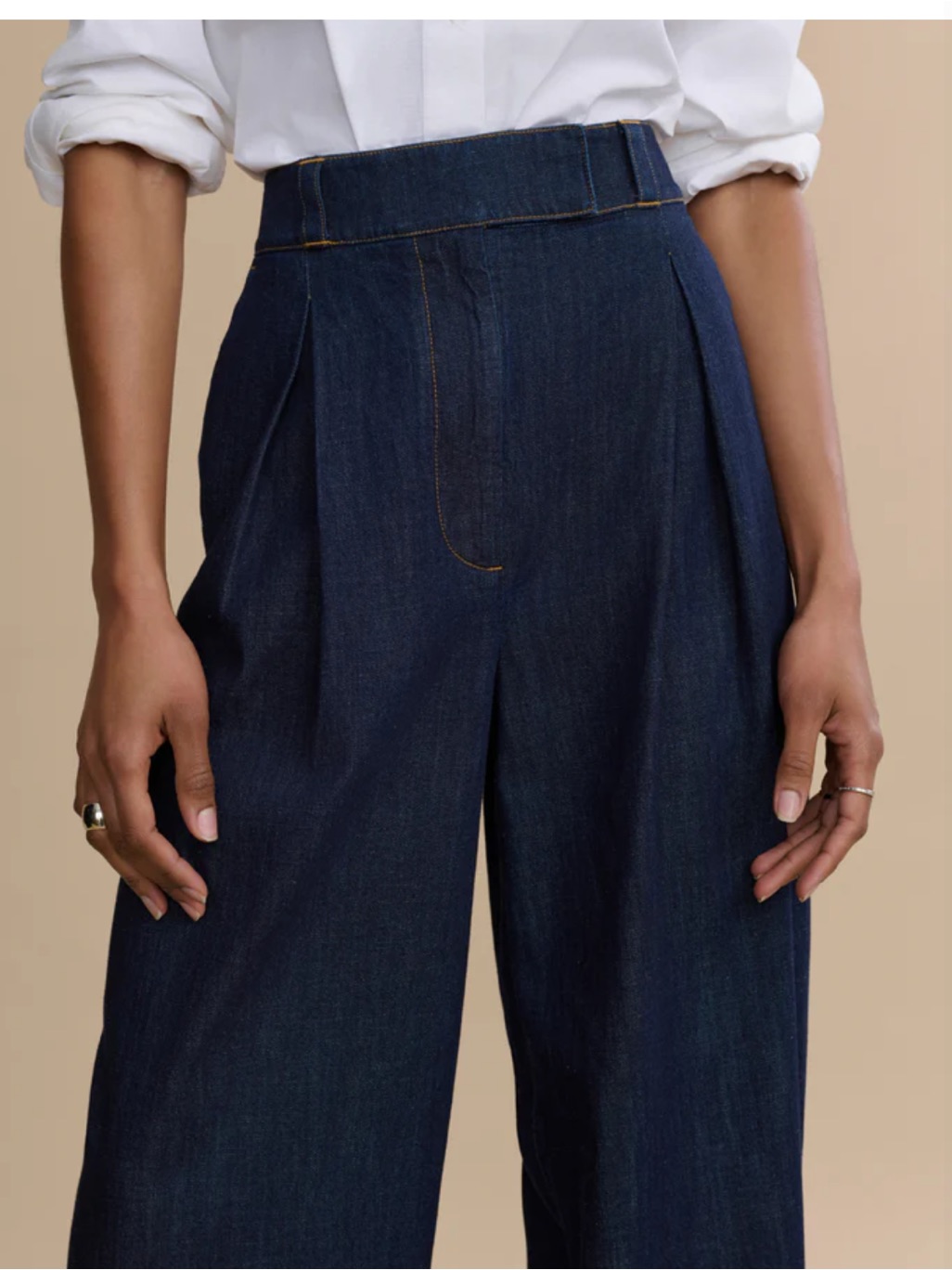 Jenni Kayne Denim Newport Trouser — image 4 of 5